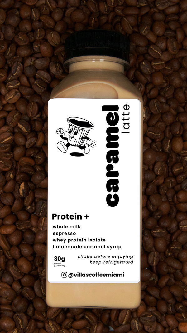 Protein+ Caramel Latte